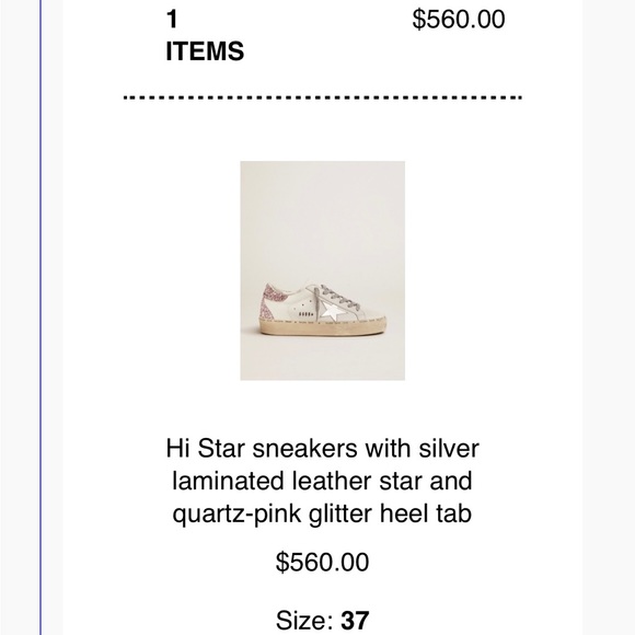 Golden Goose Hi Star sneakers - Picture 7 of 8